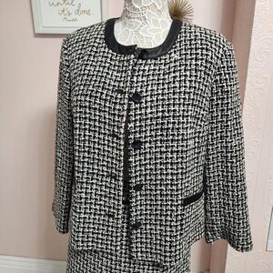 Pendleton Silk Tweed Jacket Size 14